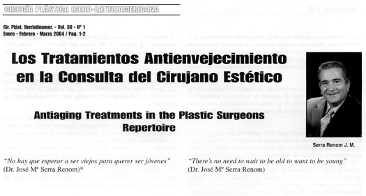 Antienvejecimiento. antiaging. consulta de cirugia estetica