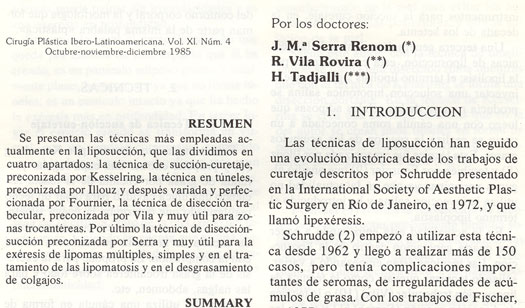 Liposuccion superficial