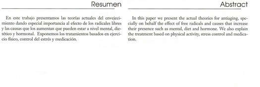 Antienvejecimiento. antiaging. radicales libres